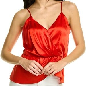 New with tags Cinq A Sept Mirin Silk Top Blouse Womens Size Medium